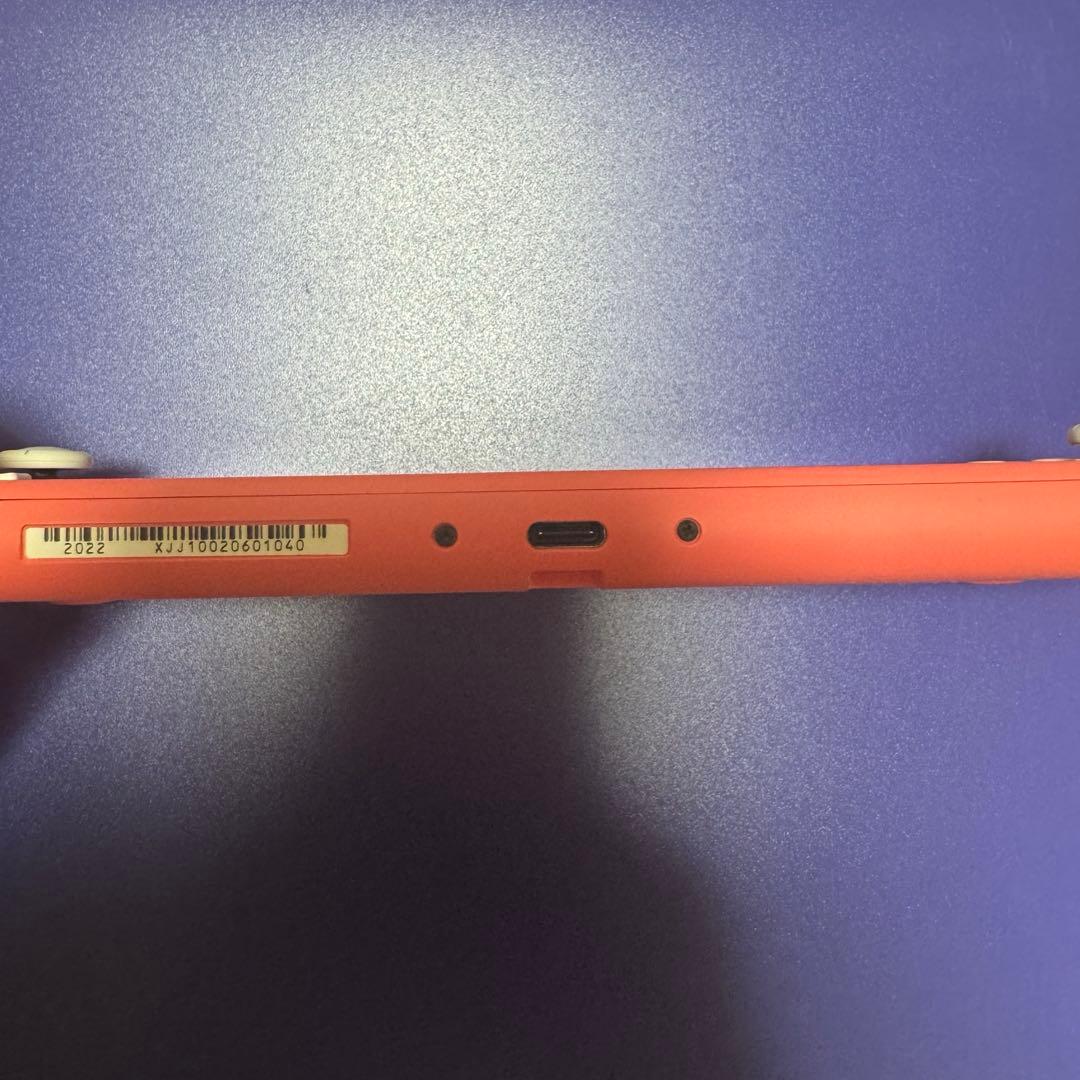 【美品】Nintendo Switch Liteコーラル あつ森ソフト 別売り可