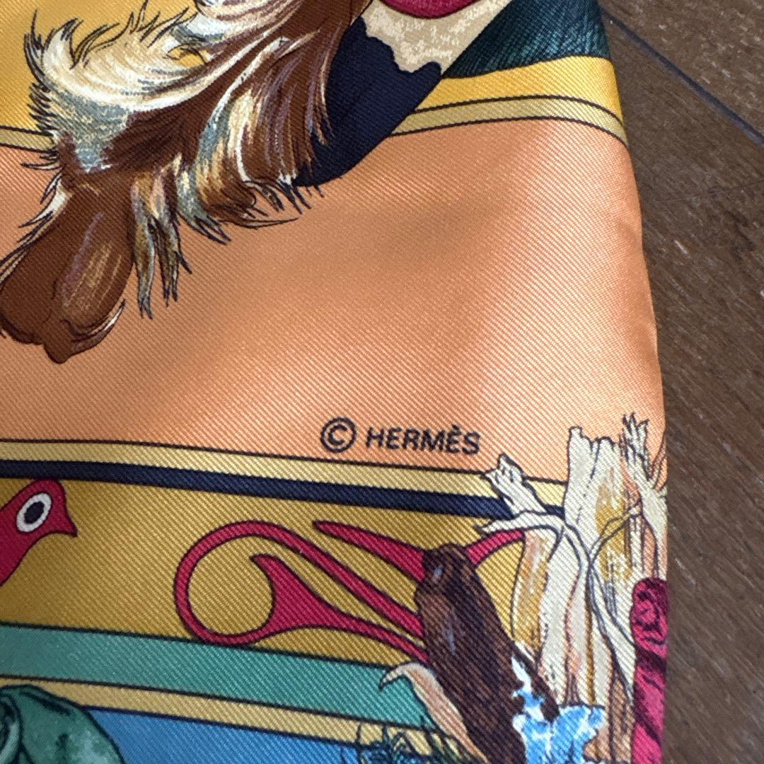 エルメス　アスコットタイ