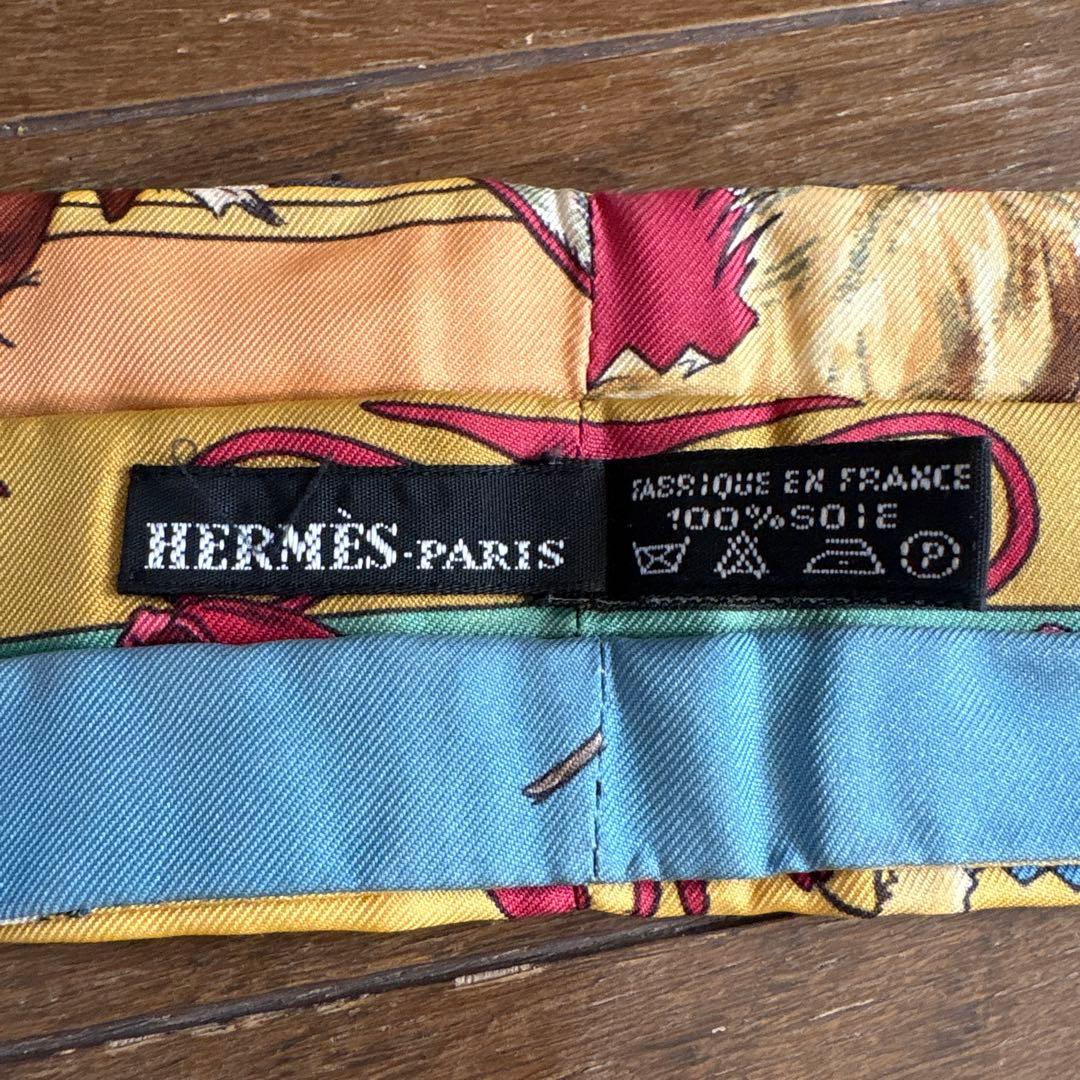 エルメス　アスコットタイ