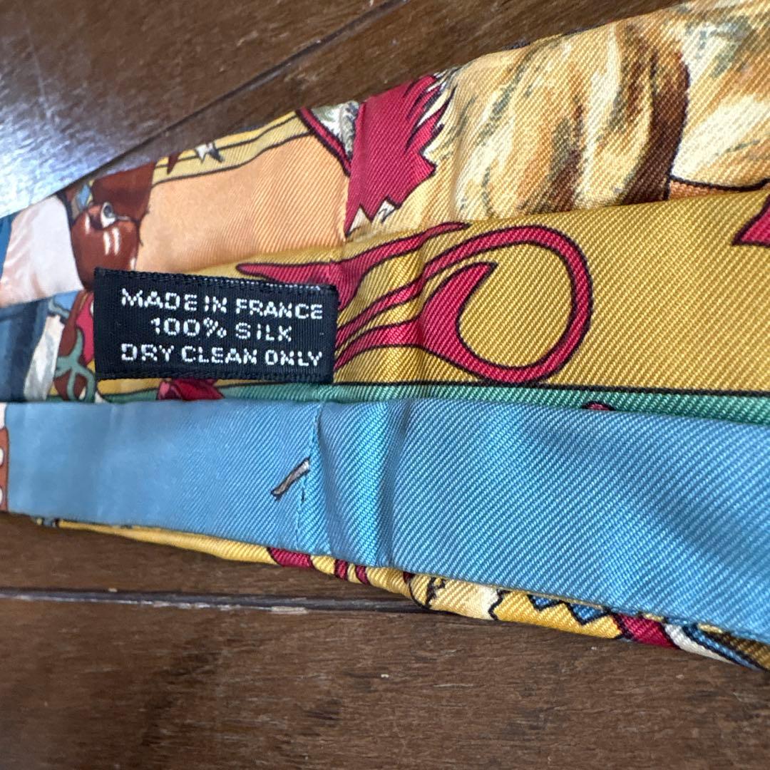 エルメス　アスコットタイ