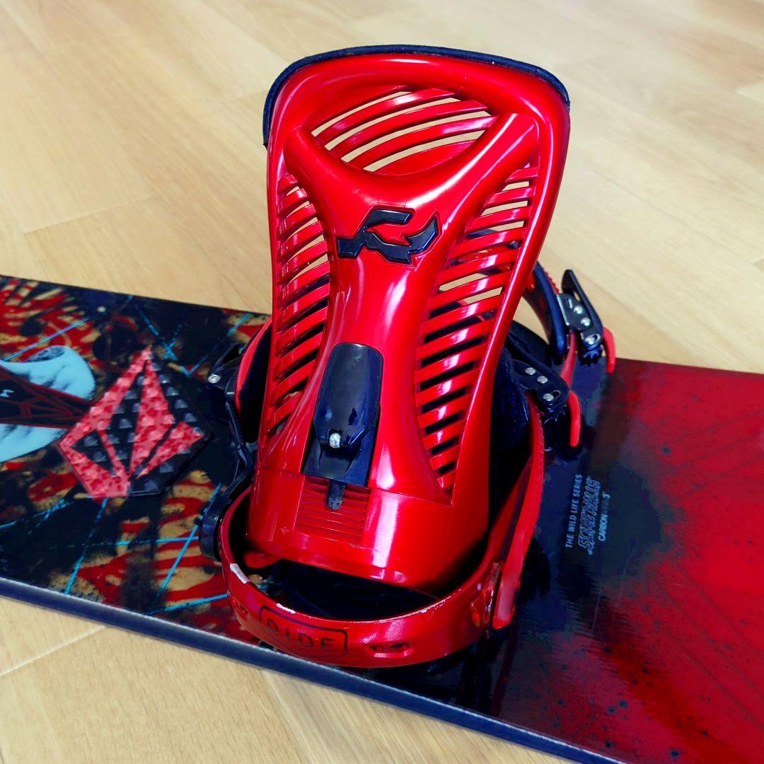 スノーボードセット RIDE Wildlife CAPO ロッカー ビンディング