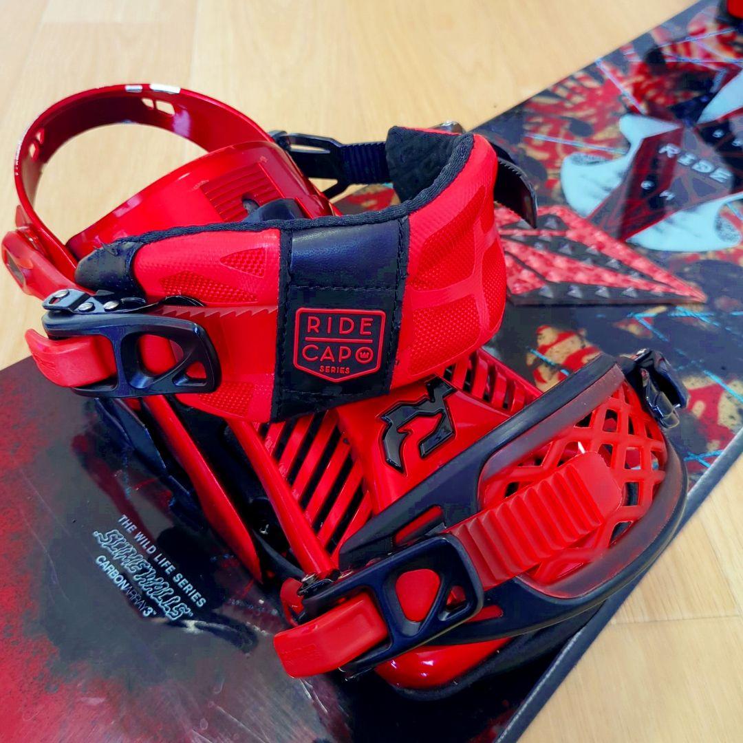 スノーボードセット RIDE Wildlife CAPO ロッカー ビンディング