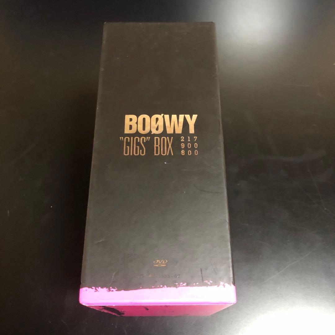 BOØWY GIGS BOX DVD