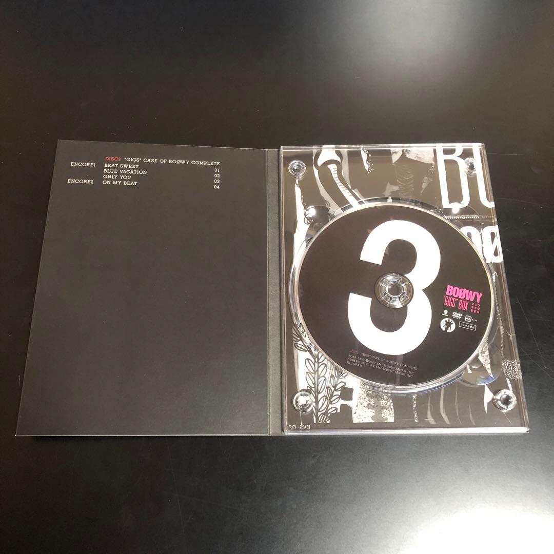 BOØWY GIGS BOX DVD