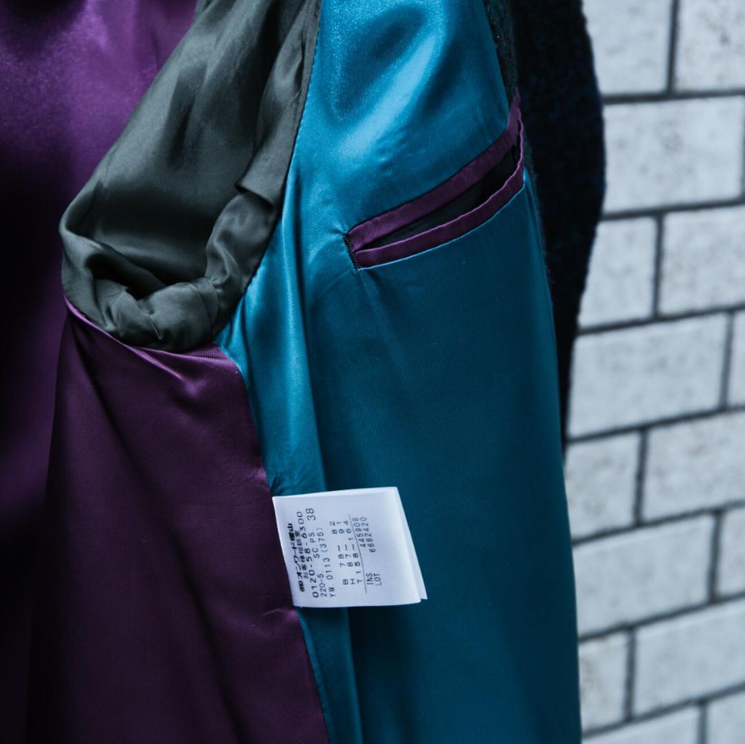 PS Paul Smith ウール混紡 シングルチェスターコート 38