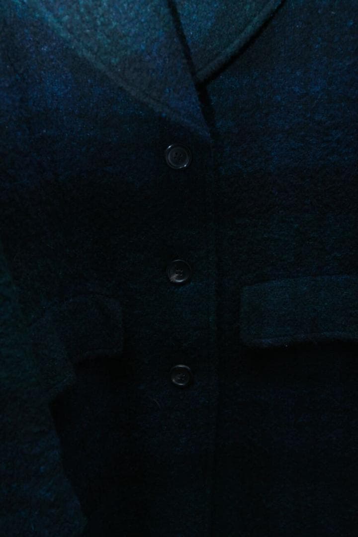 PS Paul Smith ウール混紡 シングルチェスターコート 38