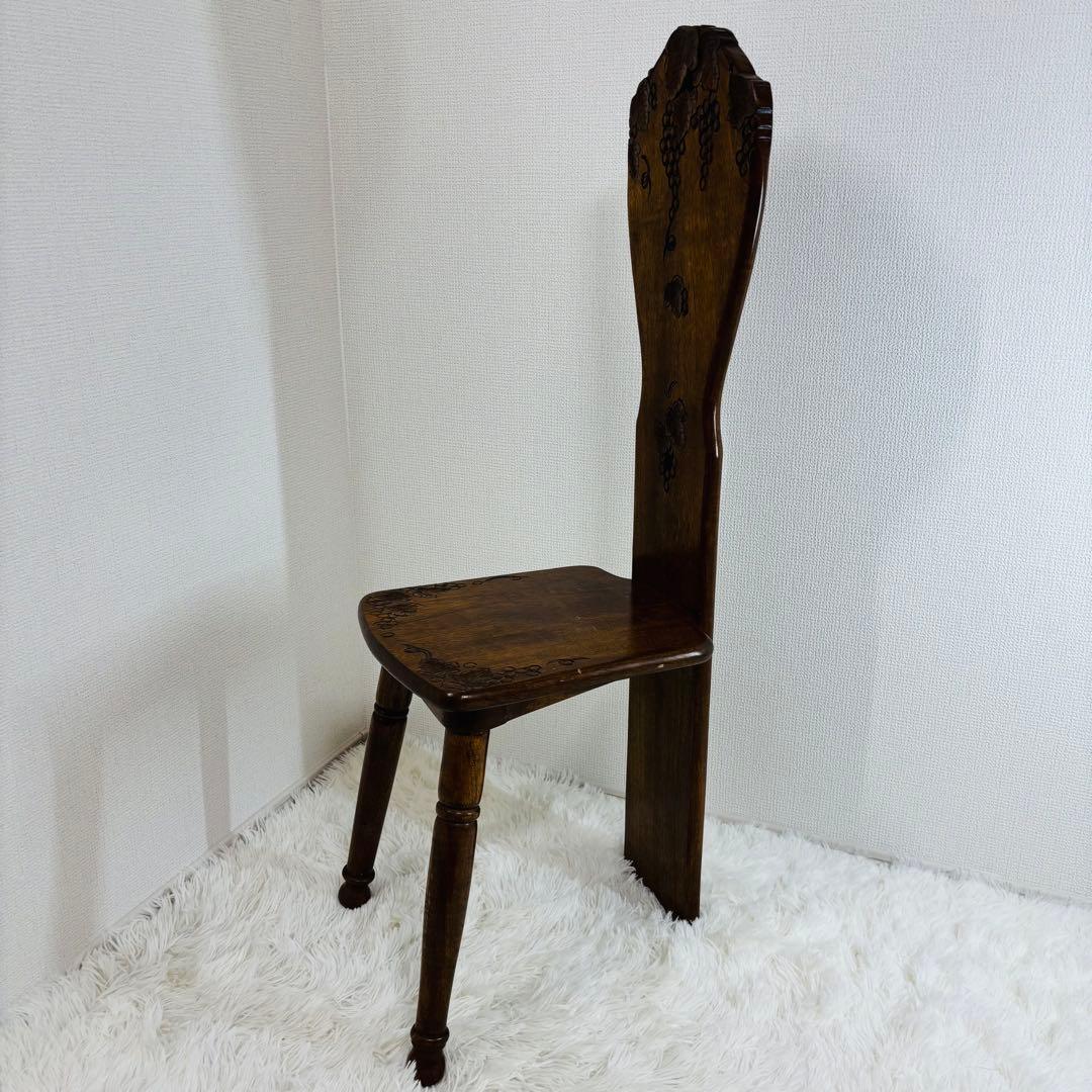 D&A YOSHIKAWA 花台 葡萄 グレープ アンティーク 木製