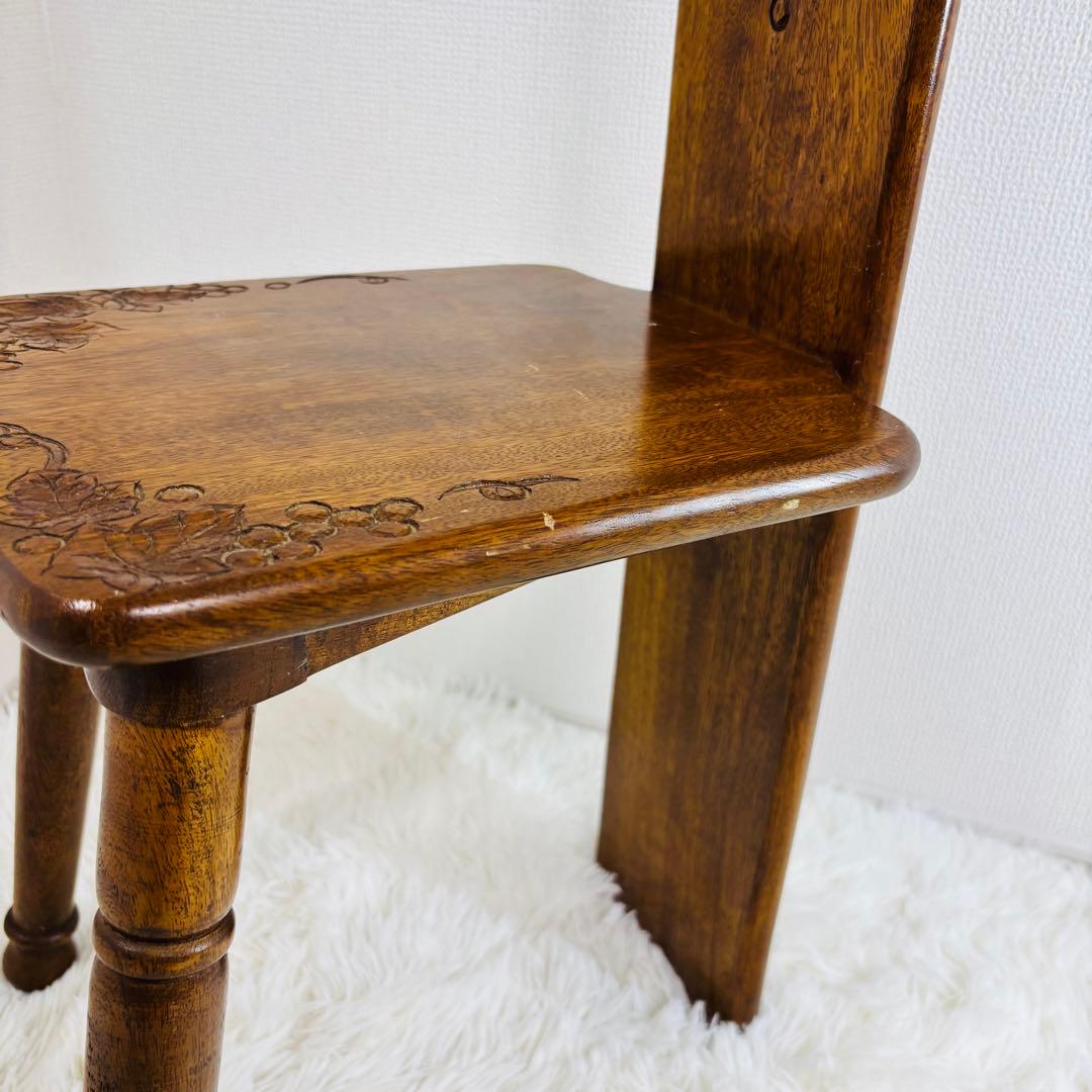 D&A YOSHIKAWA 花台 葡萄 グレープ アンティーク 木製