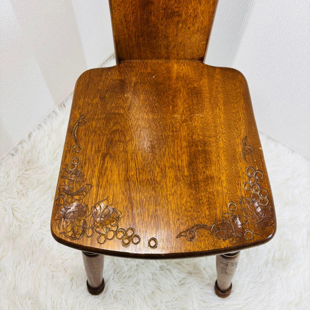 D&A YOSHIKAWA 花台 葡萄 グレープ アンティーク 木製