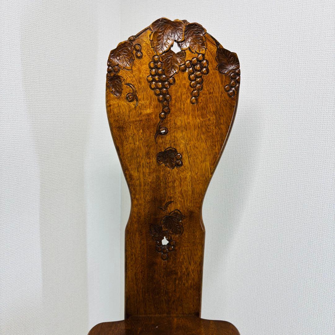 D&A YOSHIKAWA 花台 葡萄 グレープ アンティーク 木製