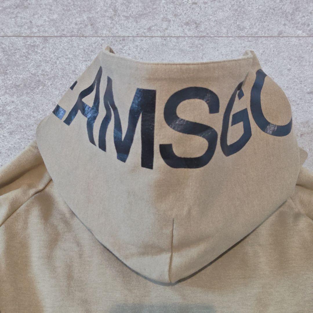 【ビームスゴルフ】オレンジレーベル フードロゴパーカー ストレッチ ダブルジップ