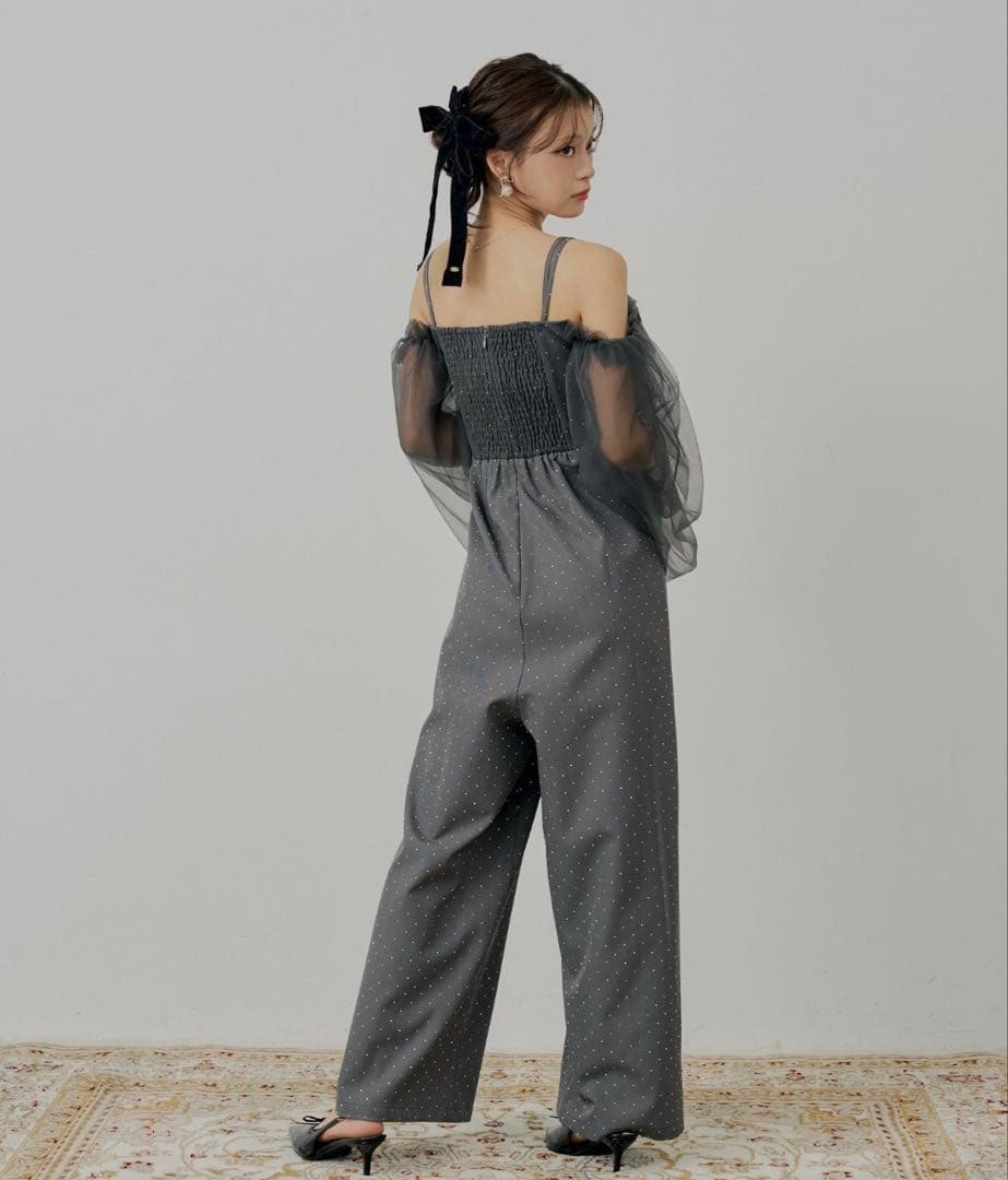 【SALON byChico】フロントリボンドッキングコンビネゾン/オケージョン