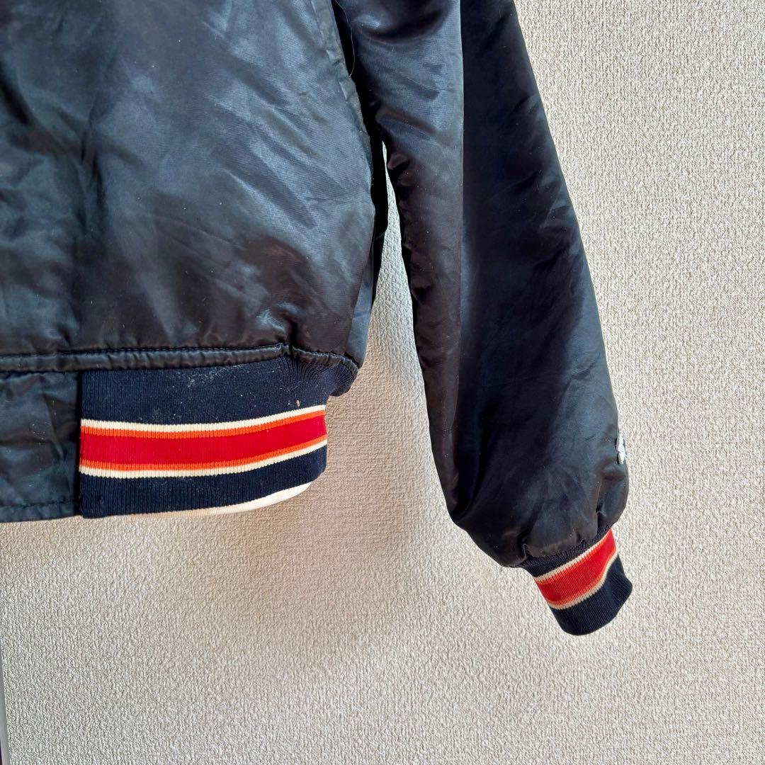 USA製80s STARTERスターター ナイロンスタジャンXLサテンジャケット