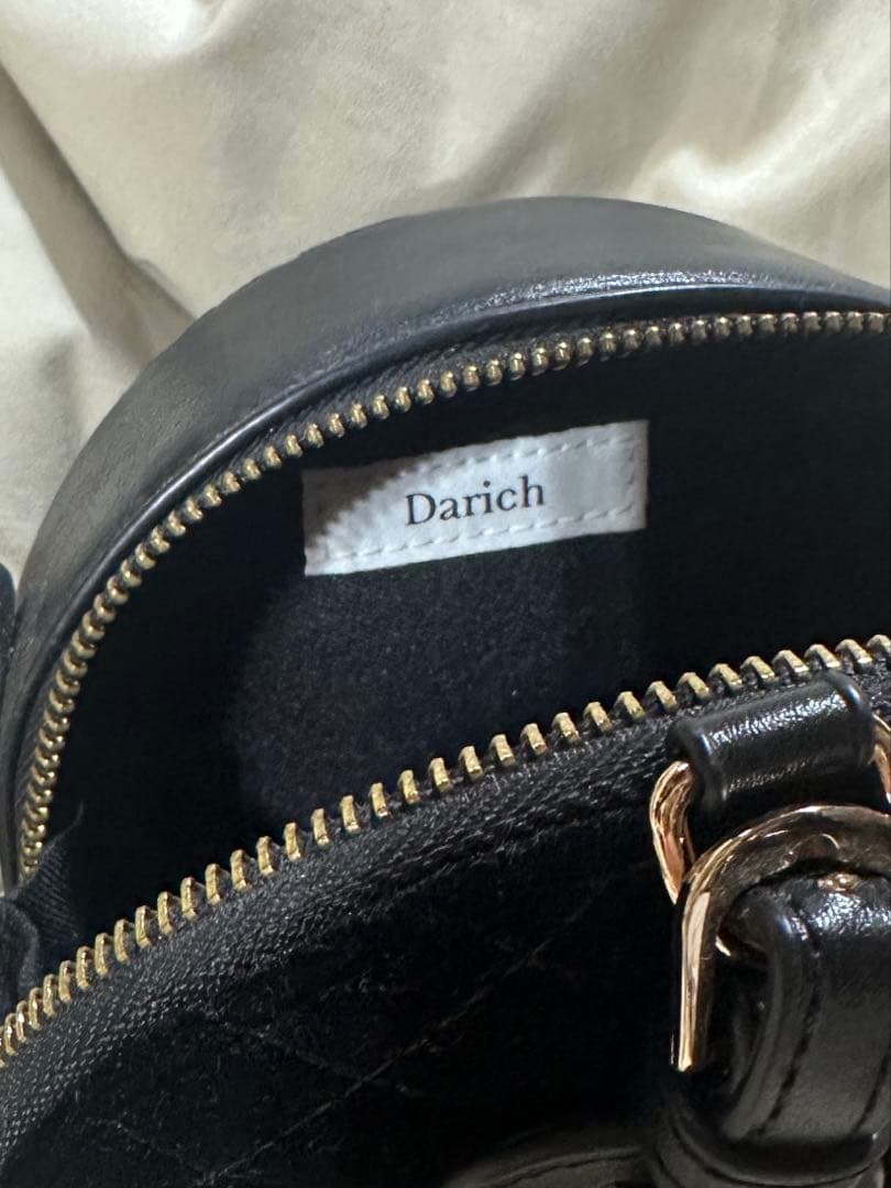 Darich ベロアサークルミニマムバッグ
