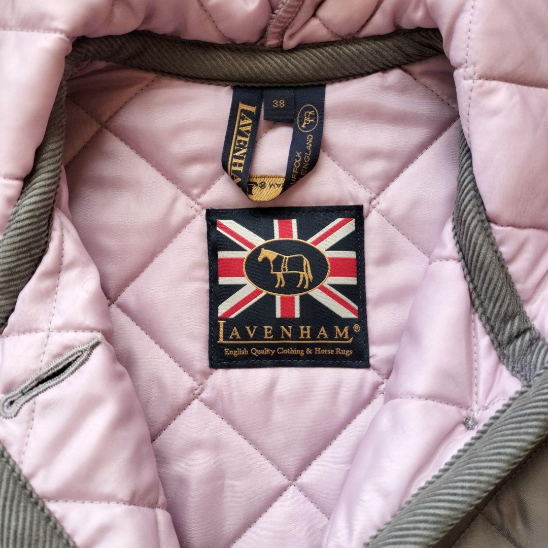 LAVENHAM ラベンハム ブランドン キルティング ロングコート 38