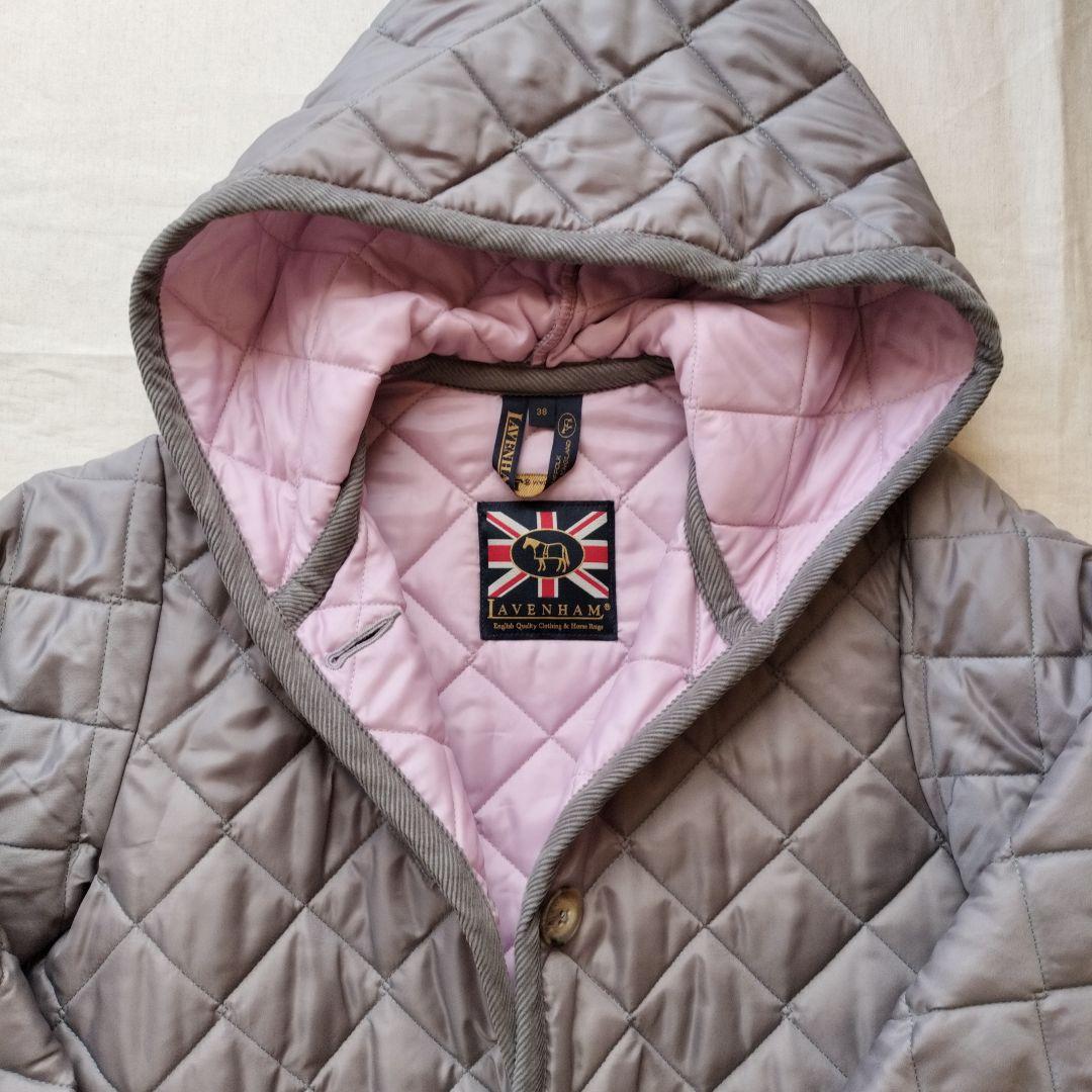 LAVENHAM ラベンハム ブランドン キルティング ロングコート 38