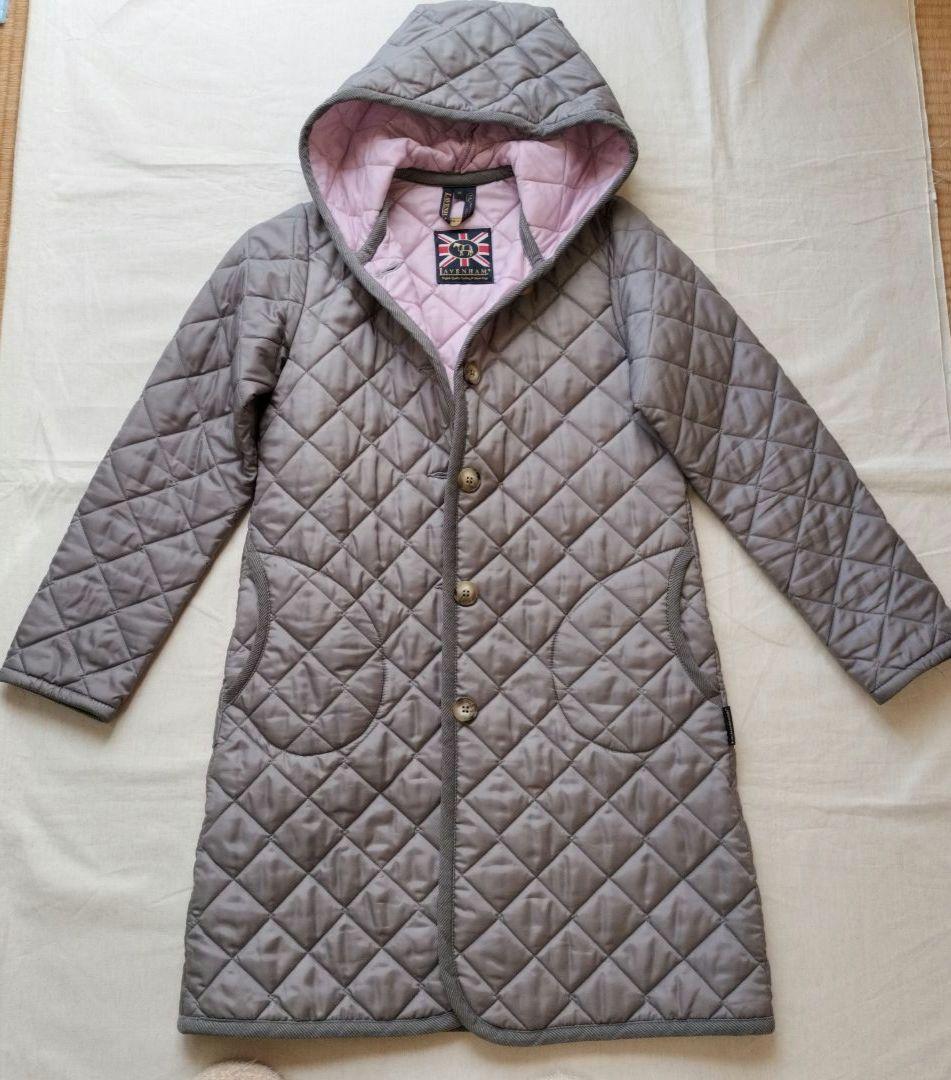 LAVENHAM ラベンハム ブランドン キルティング ロングコート 38