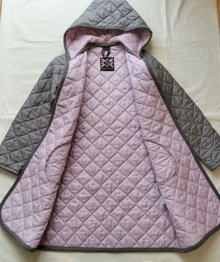 LAVENHAM ラベンハム ブランドン キルティング ロングコート 38
