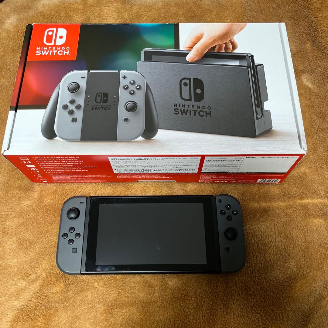 Nintendo Switch 本体 グレー Lジョイコン ジャンク