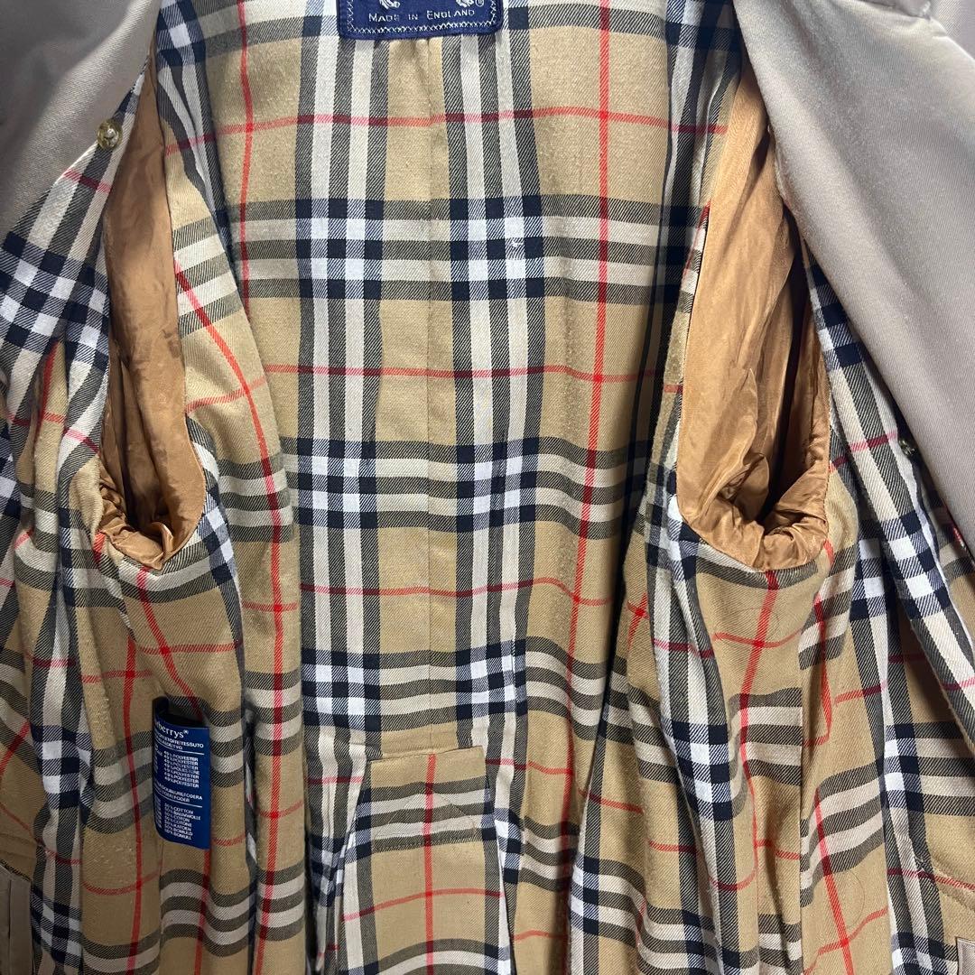 ちひひ♪Burberrys 英国製 トレンチコート ベルト付 ノバチェック