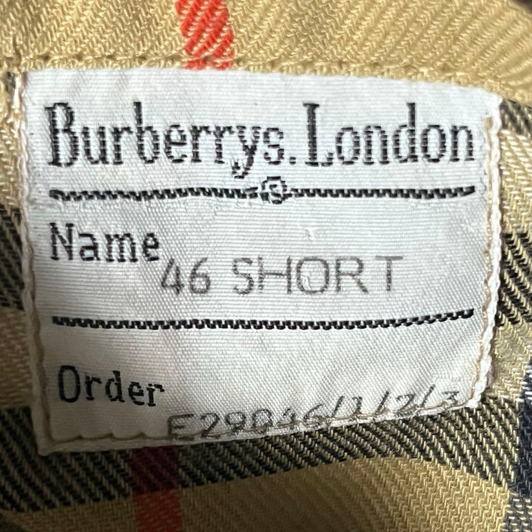 ちひひ♪Burberrys 英国製 トレンチコート ベルト付 ノバチェック
