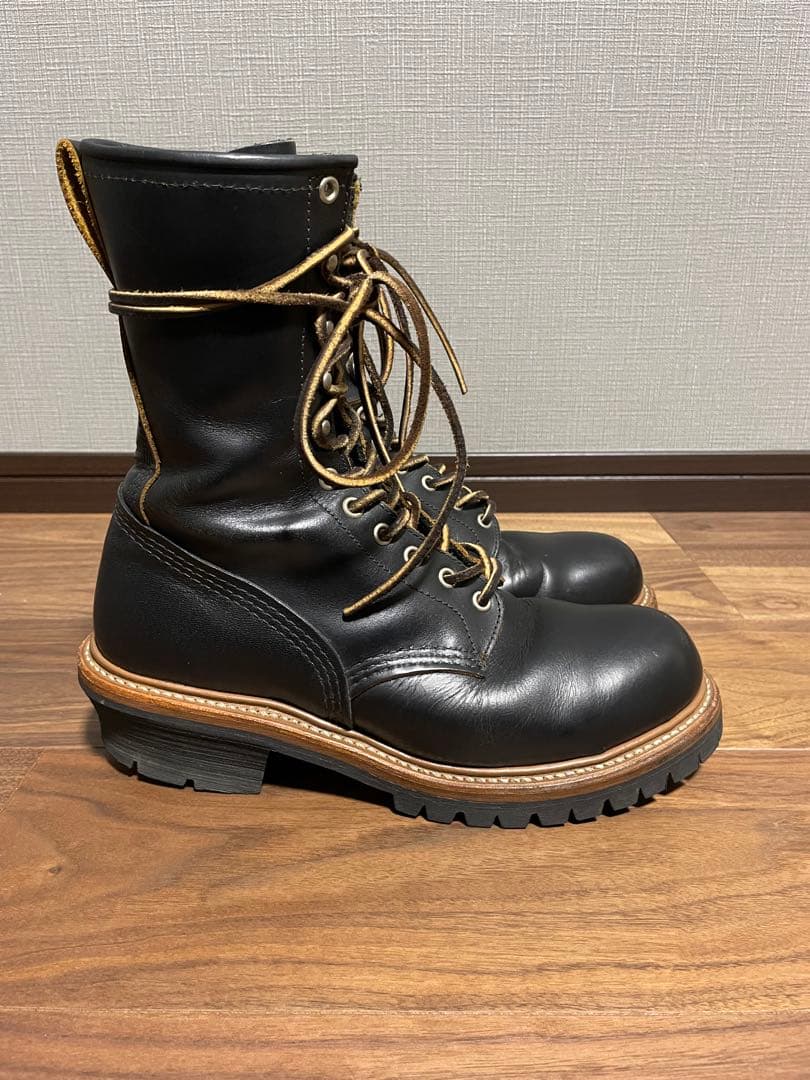 レッドウィング 9210 ロガー ブラッククロンダイク 9インチ US 8.5D