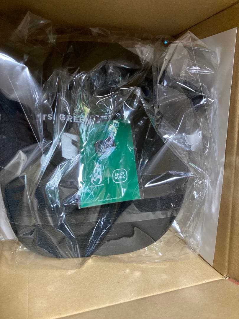 Mrs.GREEN APPLE × スニダン MGA ロゴキャップ ブラック