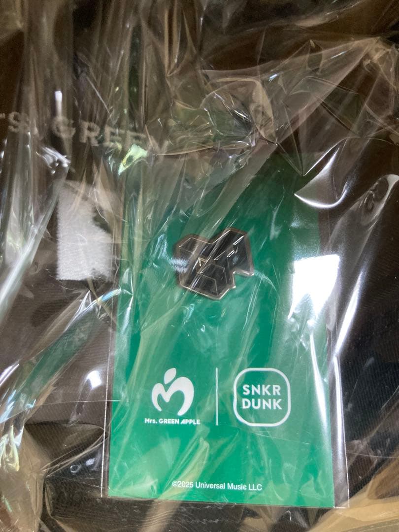 Mrs.GREEN APPLE × スニダン MGA ロゴキャップ ブラック