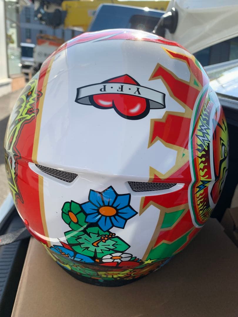 AGV K-3 SV SUN&moon ロッシ アプリリア時代