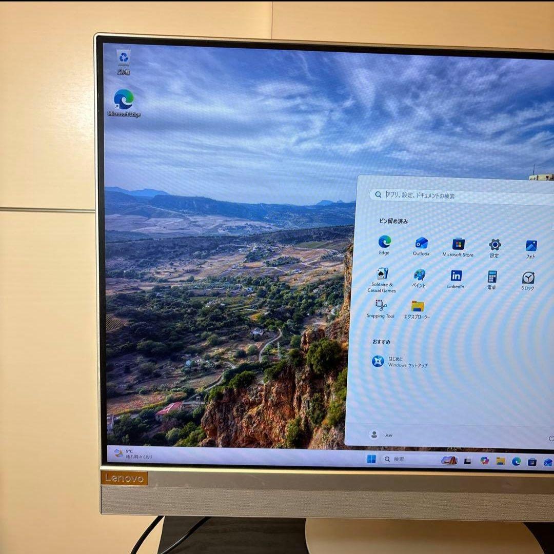 3万→値引き中！！ 中古　デスクトップパソコン　一体型　Lenovo