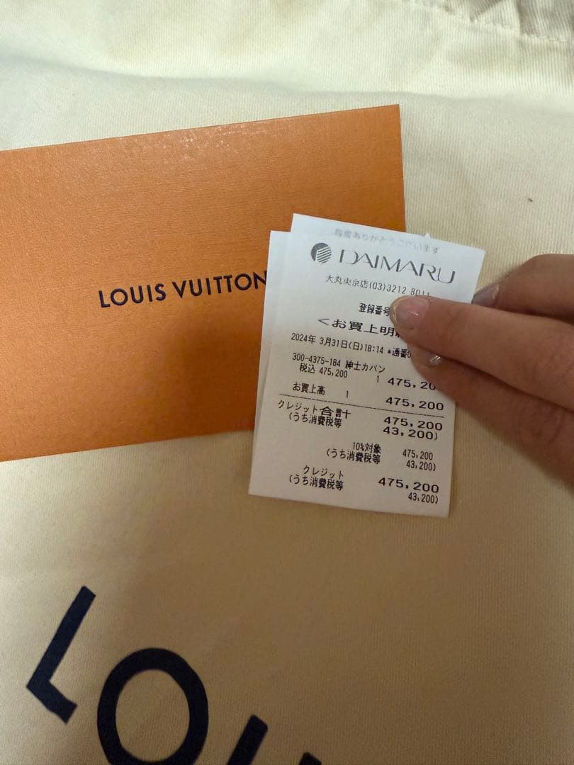 LOUISVUITTON ルイヴィトン　テイクオフ　バックパック　カーフレザー