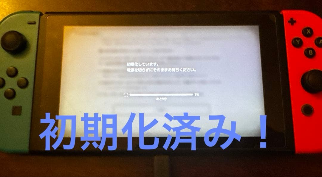 Nintendo Switch 本体　Joy-Con 純正充電ケーブルのセット