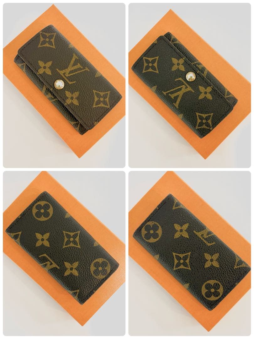 ルイヴィトン　モノグラム　ミュレティクレ　4連キーケース