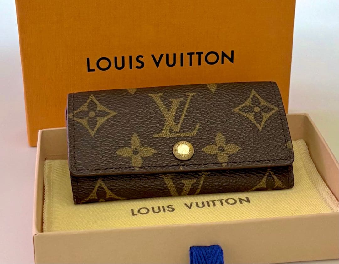 ルイヴィトン　モノグラム　ミュレティクレ　4連キーケース