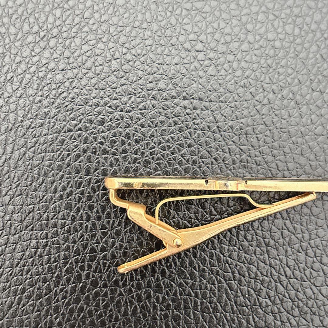 カルティエ タイピン ロゴレタッチ 刻印 24KGF クリップ ゴールド