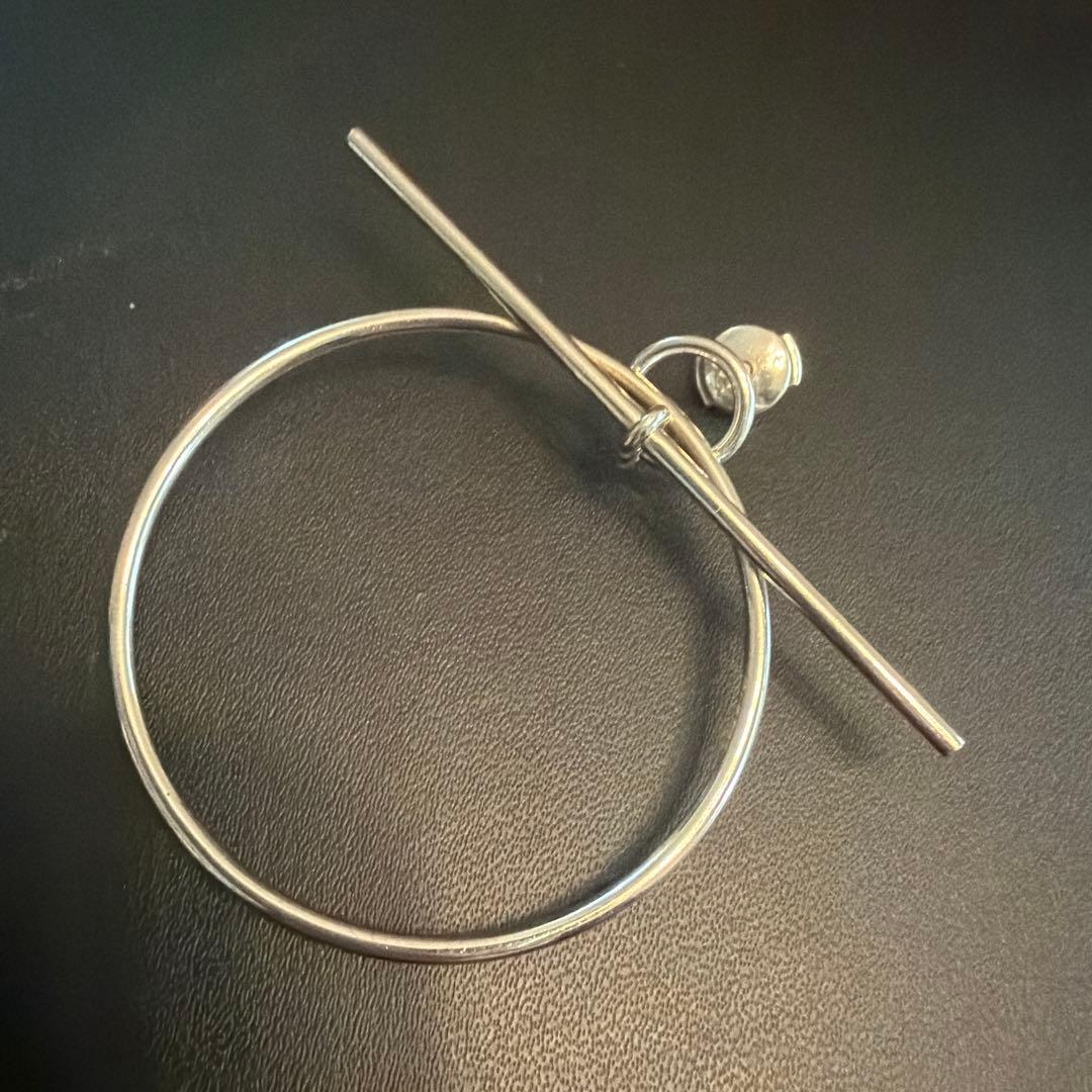 Hermès フープピアス