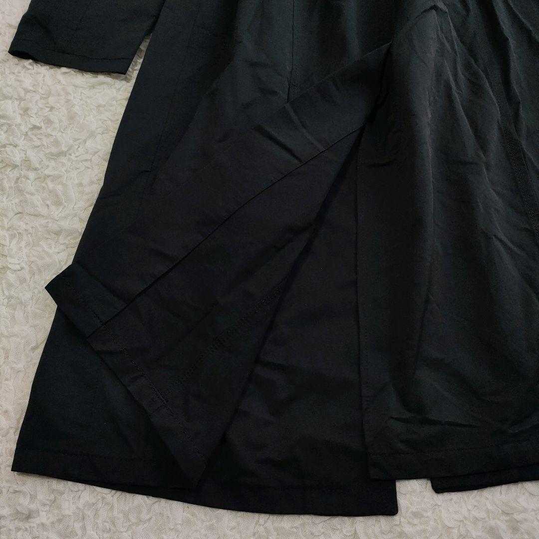 美品 マリナリナルディ トレンチコート ダブルカラー ウエストリボン 23号