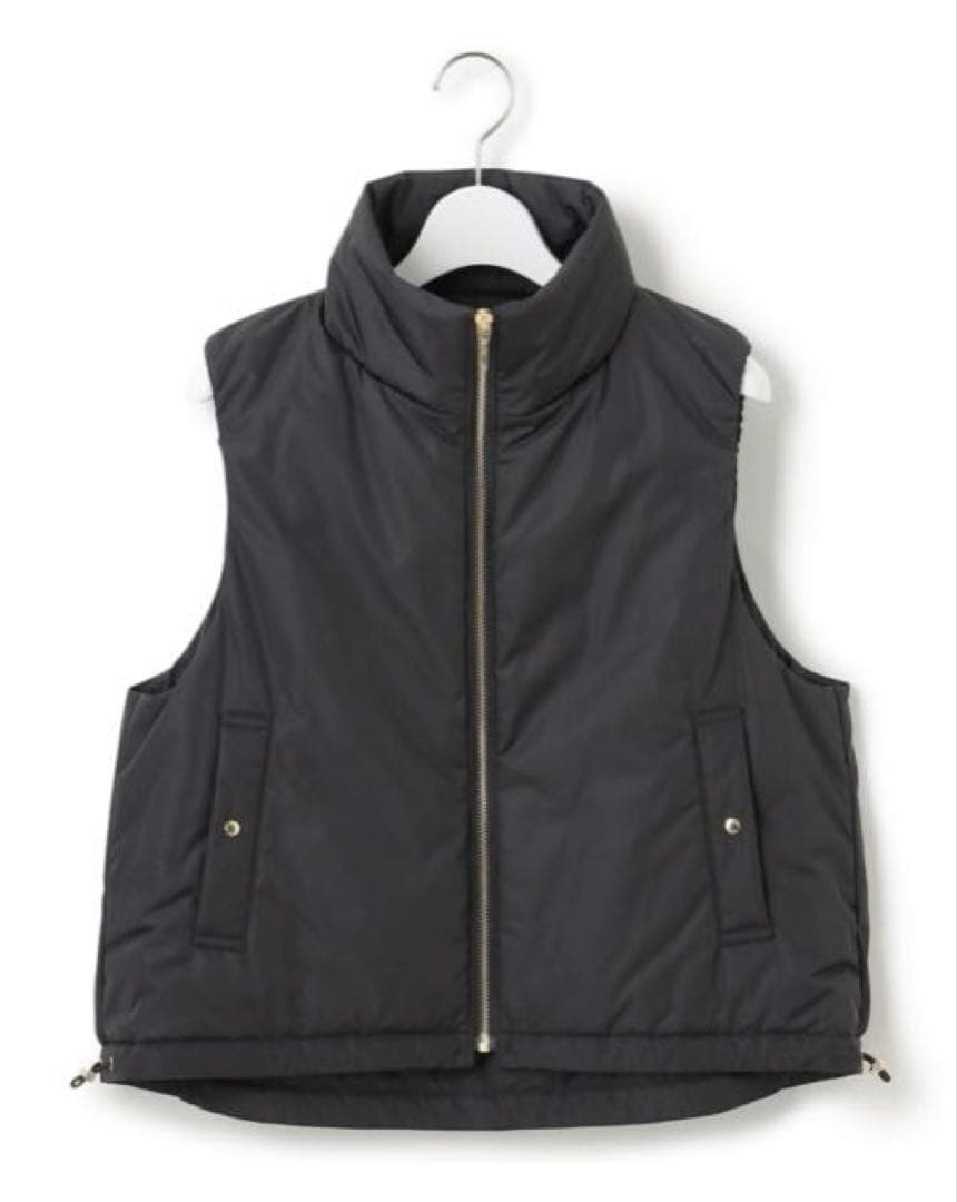 24AW 美品✨23区【撥水加工/洗える】中綿 ショートパディング ベスト 38