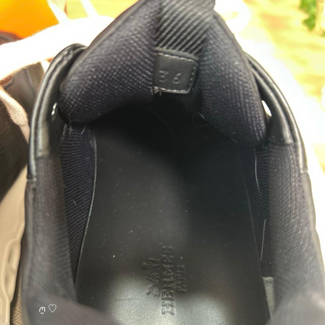 HERMESエルメス　スニーカー　インパルス　36　シェーヌダンクルソール　現行