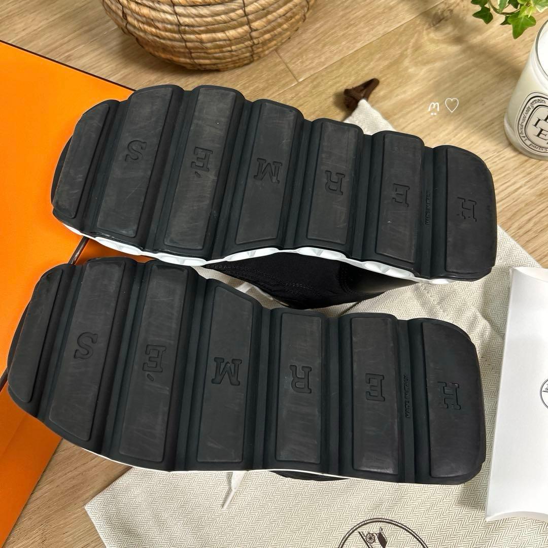 HERMESエルメス　スニーカー　インパルス　36　シェーヌダンクルソール　現行