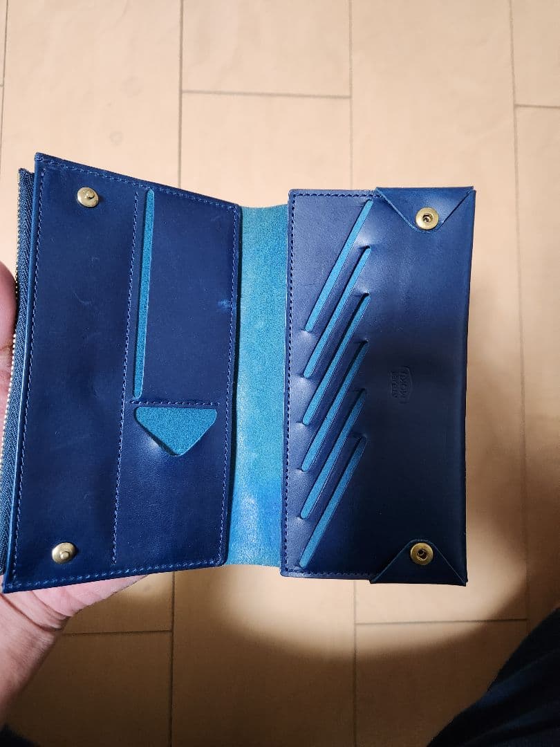 【makuake】 レザー 長財布