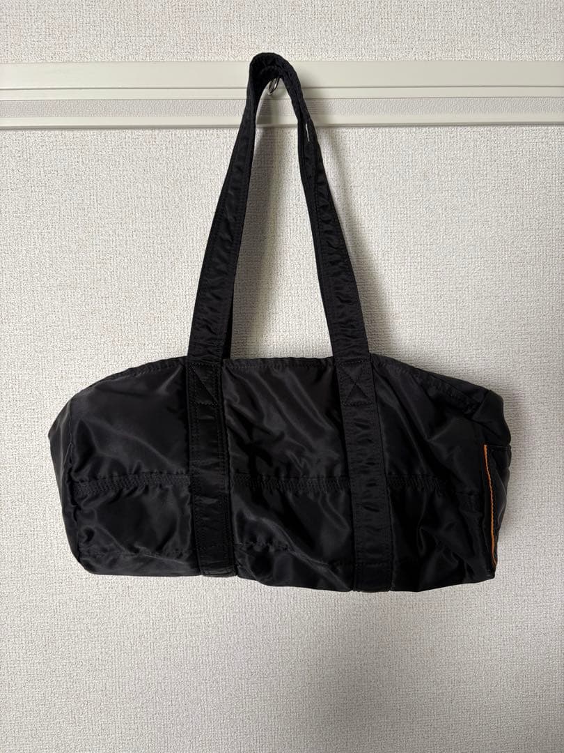 PORTER ブラック ドラムバッグ【美品】