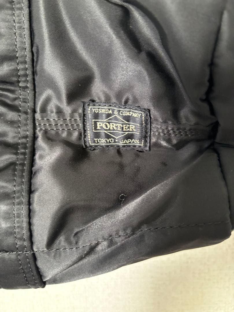 PORTER ブラック ドラムバッグ【美品】