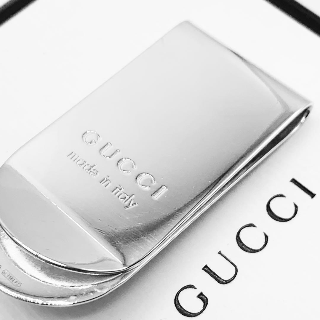 【美品】GUCCI マネークリップ　キャットヘッド タイガー 925