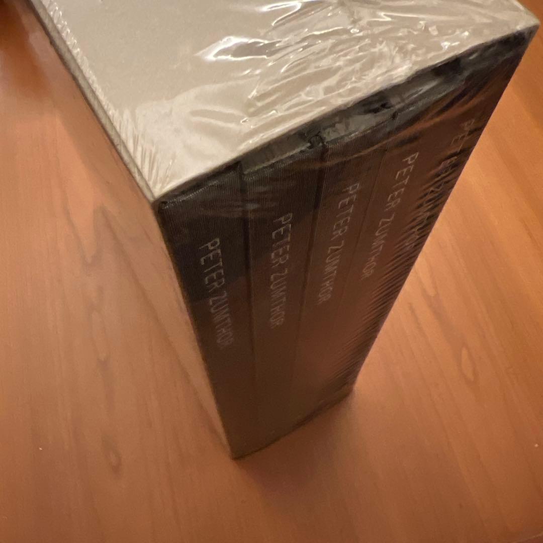 未開封　Peter Zumthor 1985-2013:5巻全集 ズントー