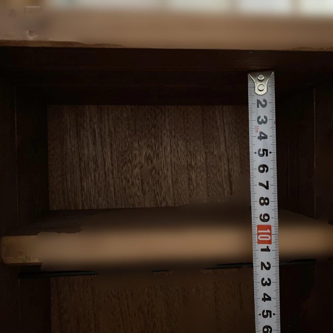 ribo　人形用木製収納ケース(引出・棚付き)　ハンドメイド　ブライス