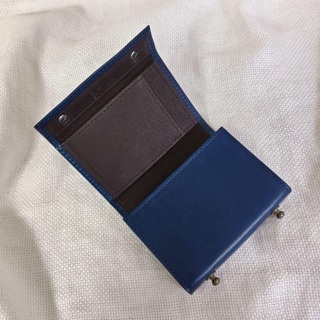 m+エムピウmillefoglie IIミッレフォッリエ折りレザー財布ウォレット