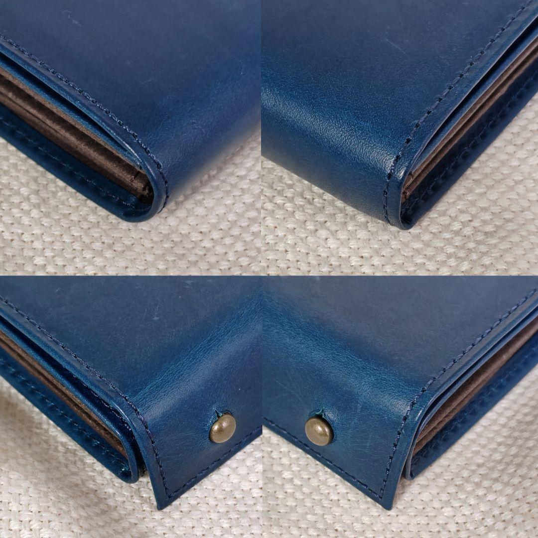 m+エムピウmillefoglie IIミッレフォッリエ折りレザー財布ウォレット