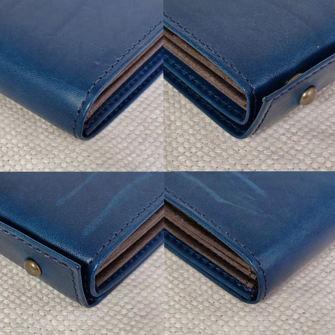 m+エムピウmillefoglie IIミッレフォッリエ折りレザー財布ウォレット