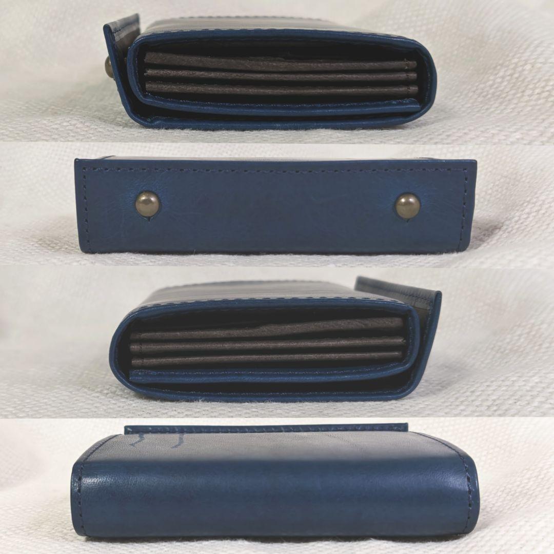 m+エムピウmillefoglie IIミッレフォッリエ折りレザー財布ウォレット